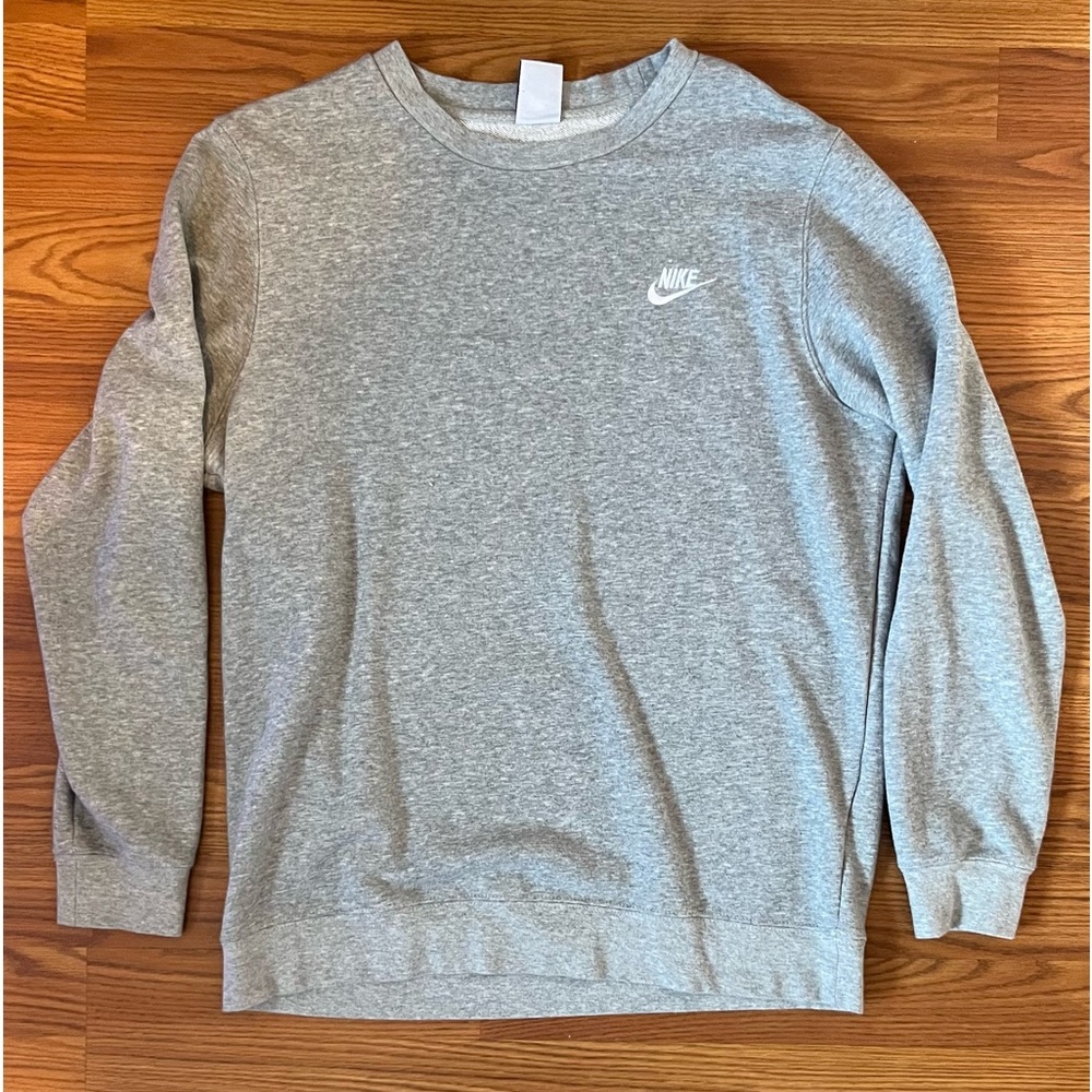 Grey Nike Crewneck Sweater